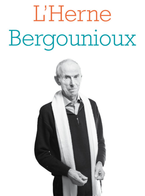 L Herne Cahier Pierre Bergounioux